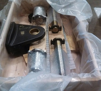 Retrofitted Shovel Door Shock Limiters (Snubber Kits)